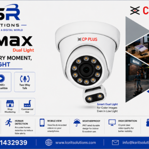 CP PLUS iLUMAX Dual Light 2MP IP Camera