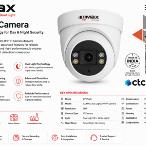 CP PLUS iLUMAX Dual Light 2MP IP Camera