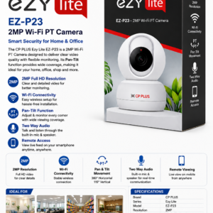 CP PLUS Ezy Lite EZ-P23 2MP Wi-Fi PT Camera