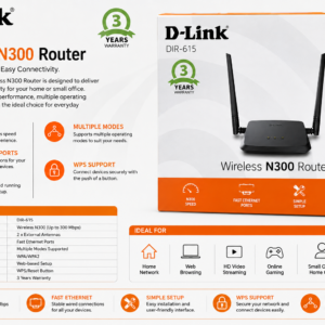 D-Link DIR-615 Wireless N300 Router