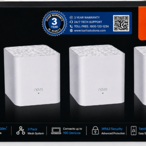 Tenda Nova MW3 AC1200 Whole Home Mesh WiFi System (3-Pack)