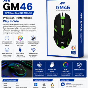ANT GM46 Optical Gaming Mouse