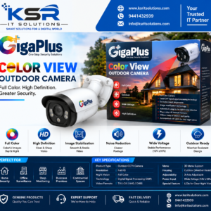 GigaPlus Color View Full Color Outdoor CCTV Camera
