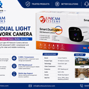 Unicam Systems Smart Dual Light HD Network Camera